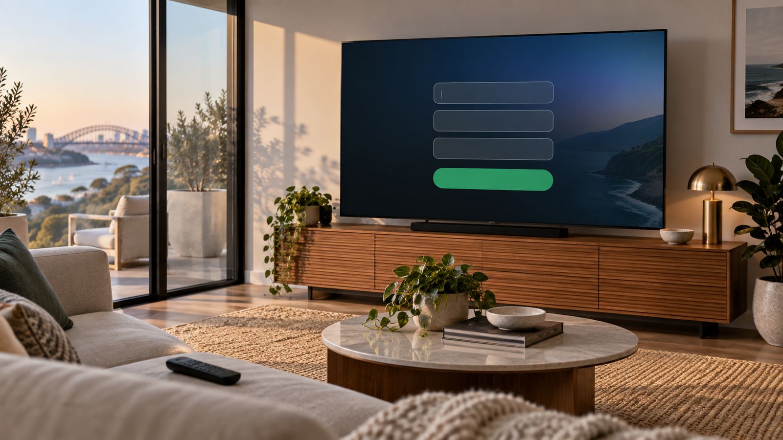 IPTV Smarters Pro setup guide illustrated by a generic player sign-in screen